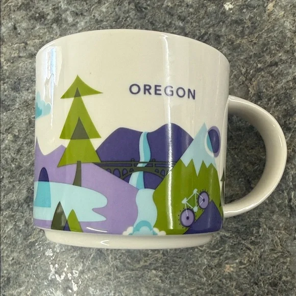 Starbucks Oregon You Are Here Collection with Scenic Design 14 oz 414 ml - Picture 5 of 9